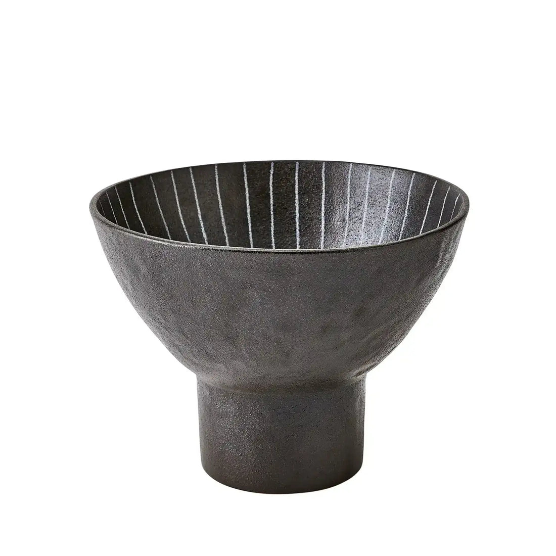 GLOBAL VIEWS CINDER FOOTED BOWL - Decorative Accents