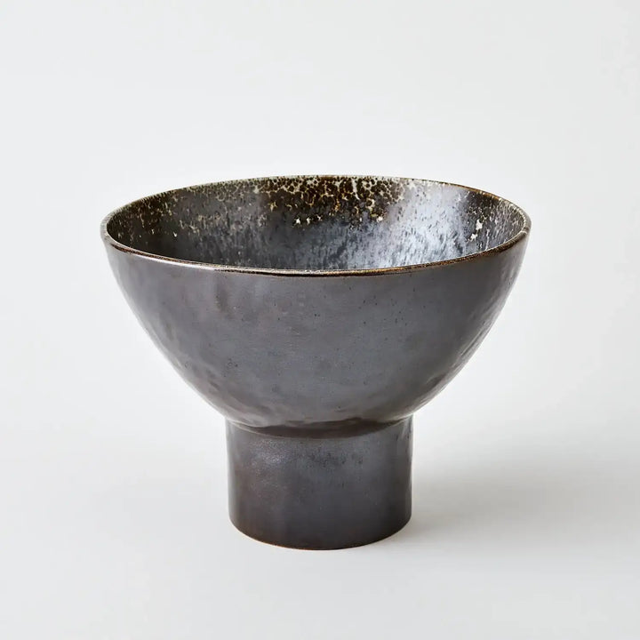 GLOBAL VIEWS CINDER FOOTED BOWL - Decorative Accents