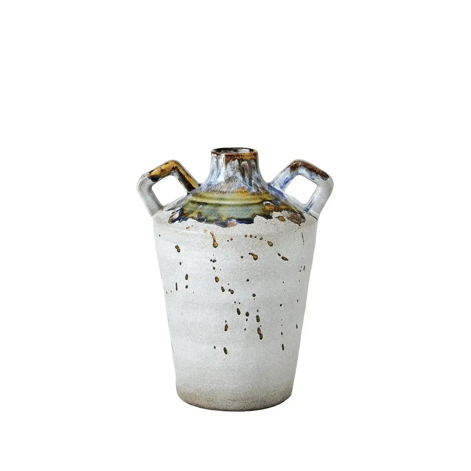 GLOBAL VIEWS VOLCAN HANDLED JAR - Decorative Accents