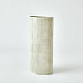 GLOBAL VIEWS CROSS HATCH VASE - Decorative Accents