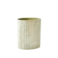 GLOBAL VIEWS CROSS HATCH VASE - Decorative Accents