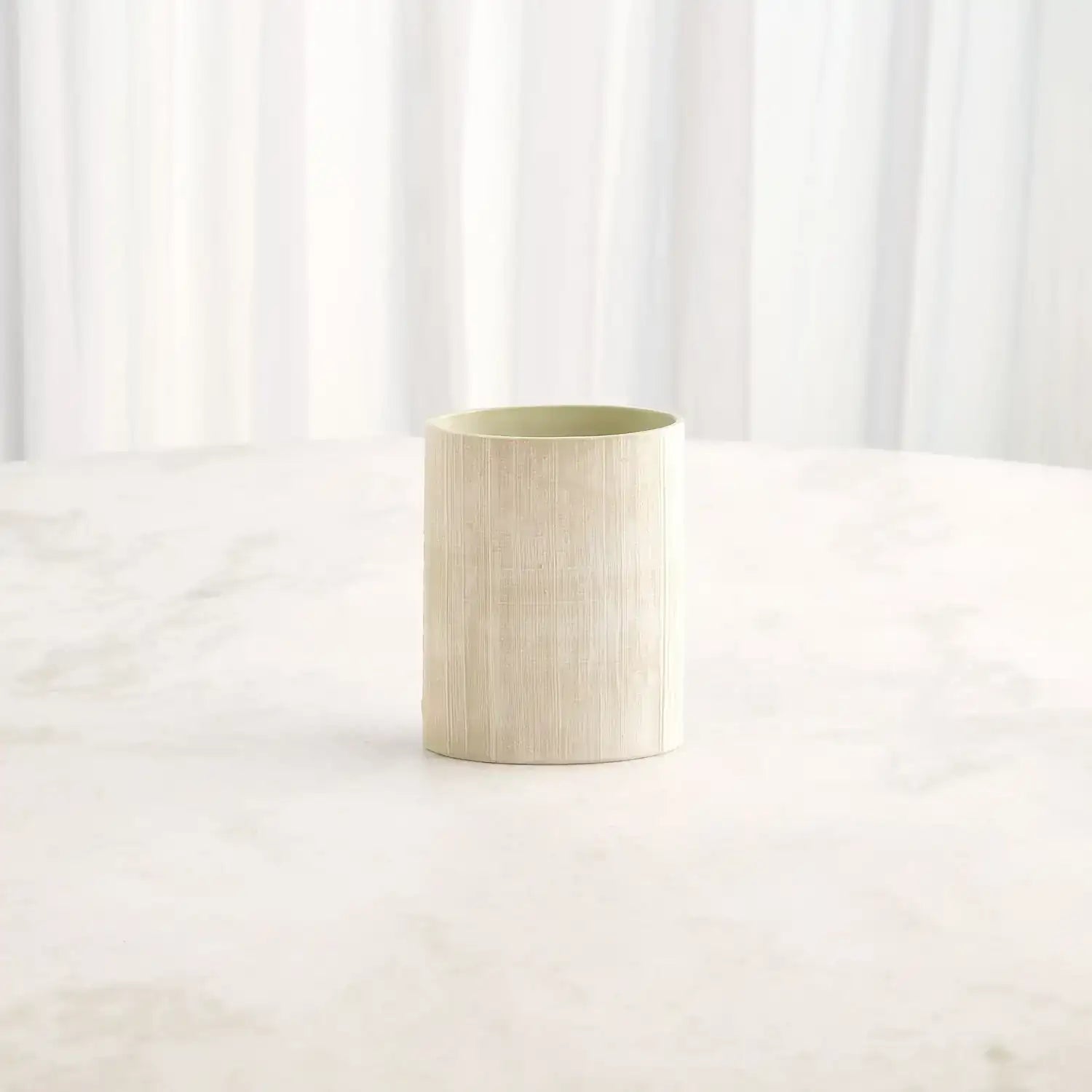 GLOBAL VIEWS CROSS HATCH VASE - Decorative Accents