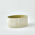 GLOBAL VIEWS CROSS HATCH COMPOTE - Decorative Accents