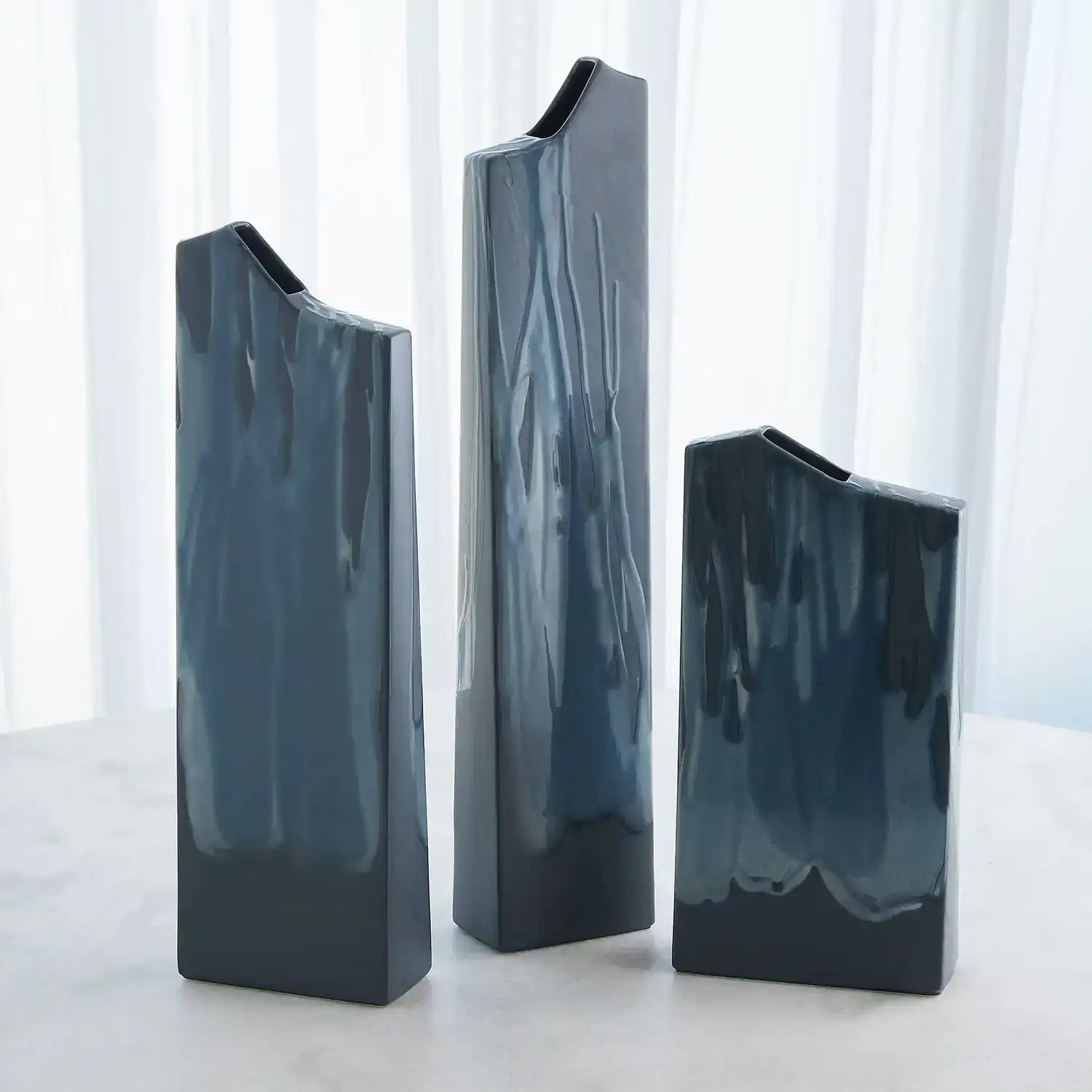 GLOBAL VIEWS COLUMN SPLASH VASE - Decorative Accents