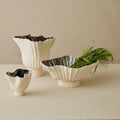 GLOBAL VIEWS FOLHA FOOTED VASE - Decorative Accents