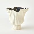 GLOBAL VIEWS FOLHA FOOTED VASE - Decorative Accents