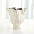 GLOBAL VIEWS FOLHA FOOTED VASE - Decorative Accents