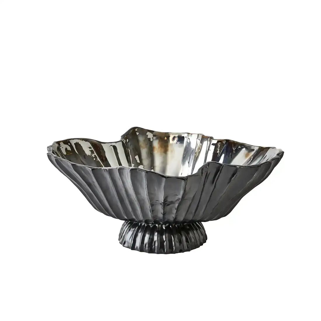 GLOBAL VIEWS FOLHA FOOTED BOWL - Decorative Accents