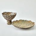 GLOBAL VIEWS PETALED PEDESTAL PLATE - Decorative Accents