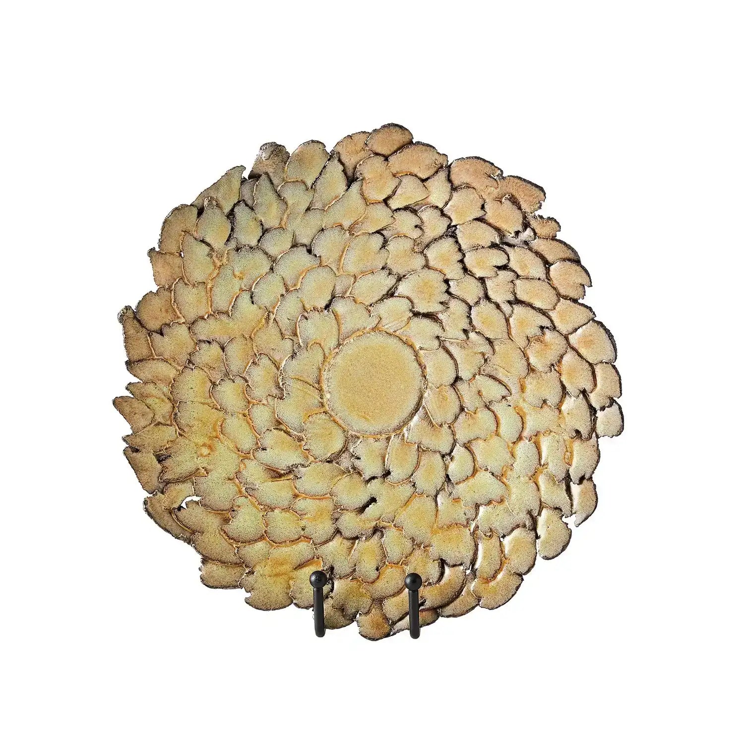 GLOBAL VIEWS PETALED PEDESTAL PLATE - Decorative Accents