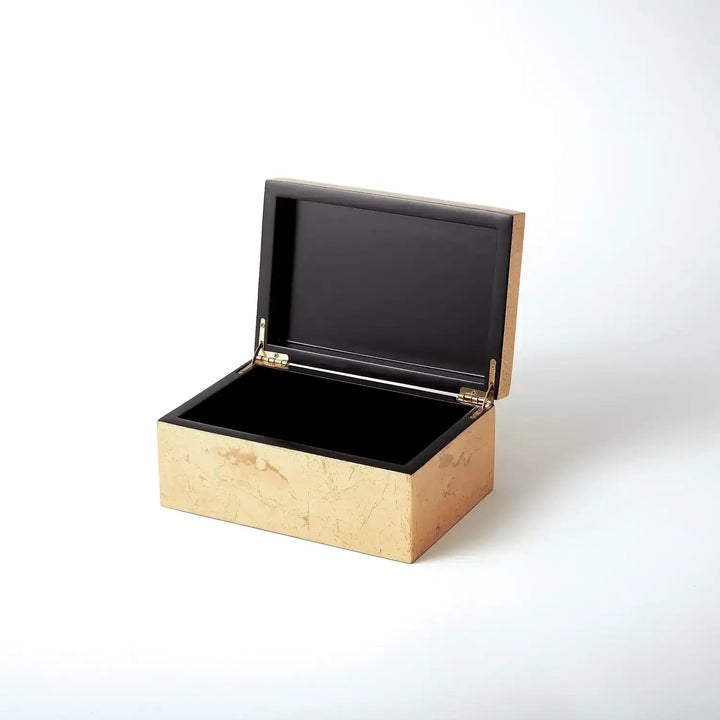 GLOBAL VIEWS LUXE GOLD LEAF BOX - Decorative Accents