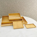 GLOBAL VIEWS LUXE GOLD LEAF RECTANGLE TRAY - Decorative Accents