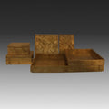 GLOBAL VIEWS LUXE GOLD LEAF RECTANGLE TRAY - Decorative Accents