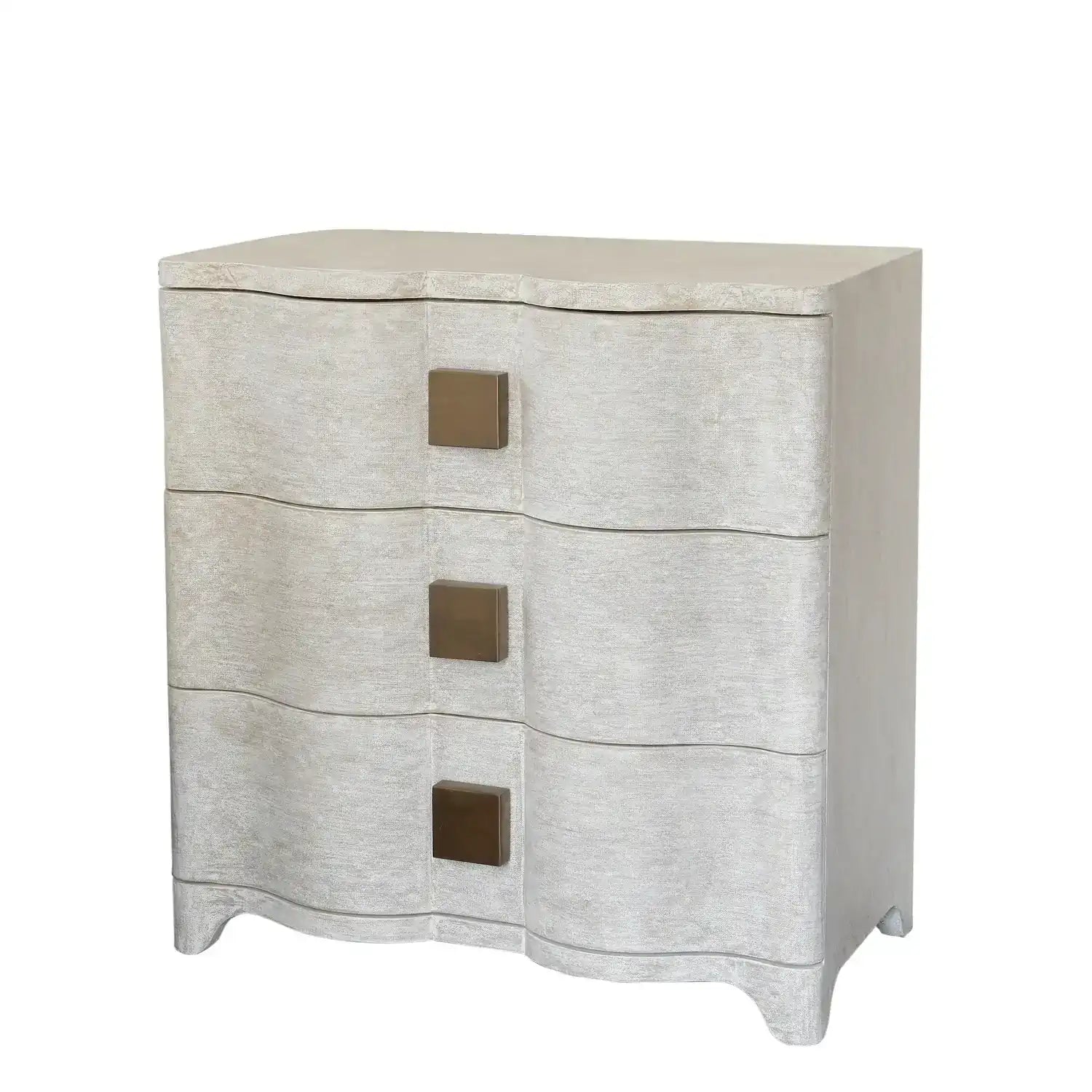 GLOBAL VIEWS TOILE LINEN BEDSIDE CHEST - Beds
