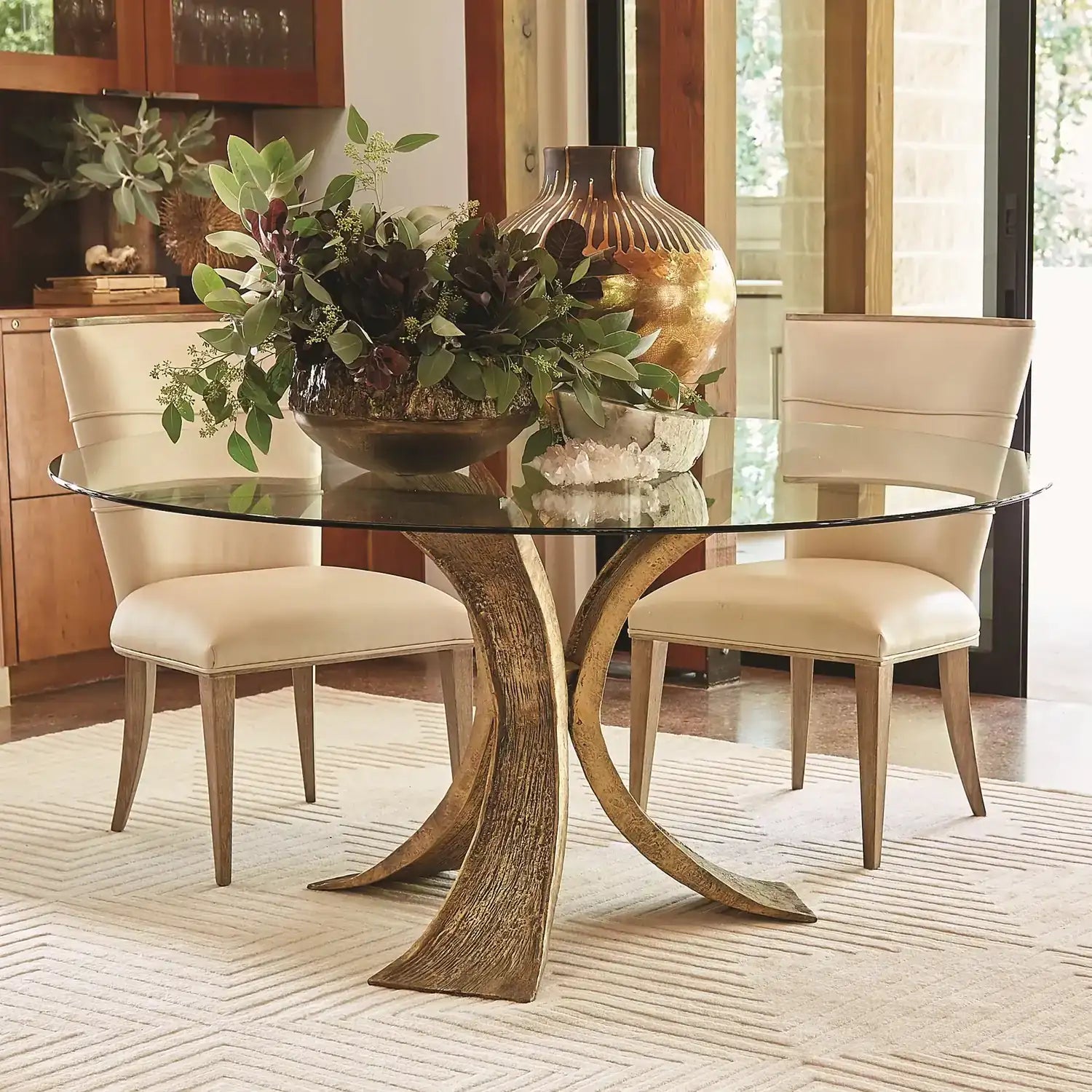 GLOBAL VIEWS ADELAIDE SIDE DINING CHAIR - Dinning Chairs