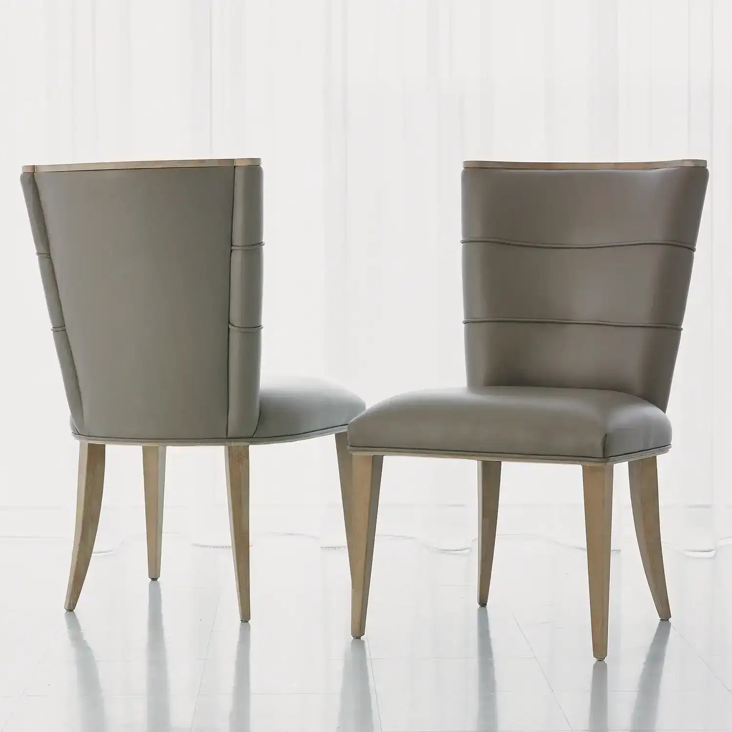 GLOBAL VIEWS ADELAIDE SIDE DINING CHAIR - Dinning Chairs