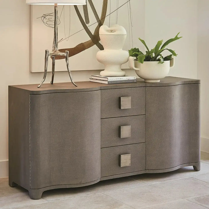GLOBAL VIEWS TOILE LINEN CREDENZA - Cabinets & Bar
