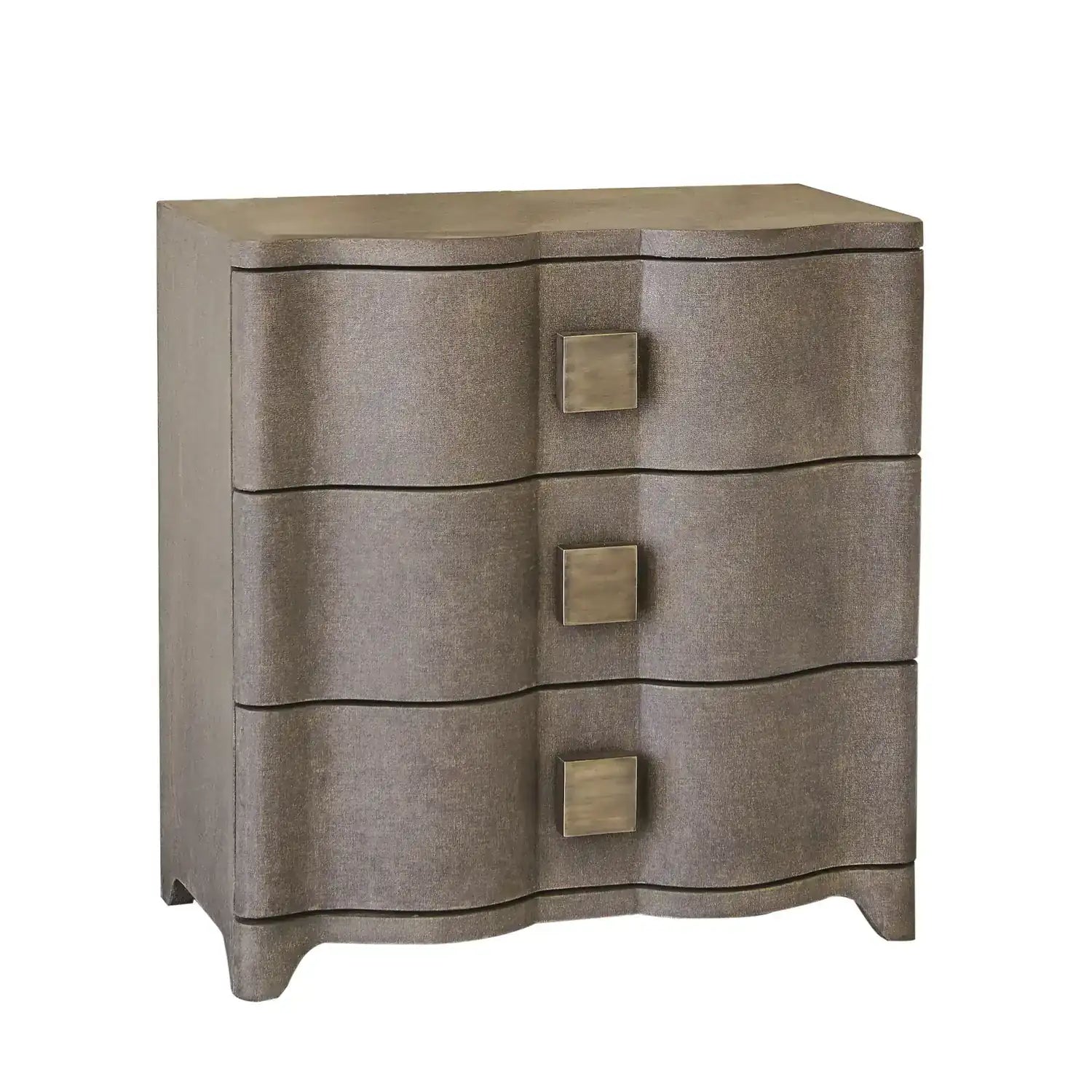 GLOBAL VIEWS TOILE LINEN BEDSIDE CHEST - Beds