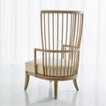 GLOBAL VIEWS SPINDLE WING CHAIR - Lounge