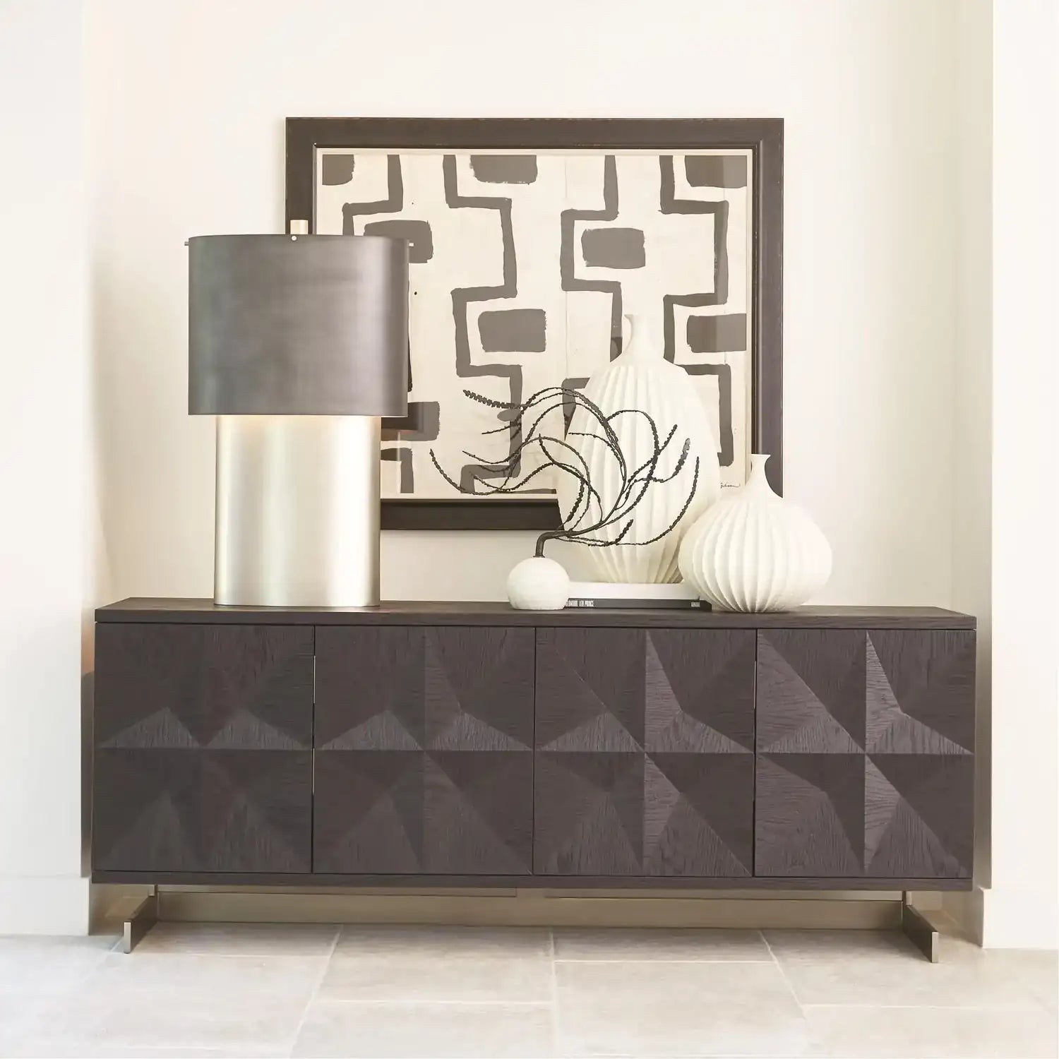 GLOBAL VIEWS CANTILEVERED STAR MEDIA CABINET - Cabinets & Bar