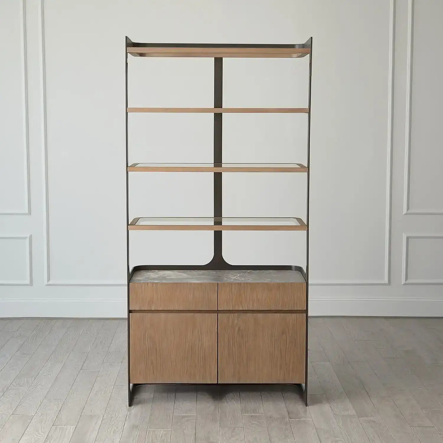 GLOBAL VIEWS ELEMENT ETAGERE - Cabinets & Bar