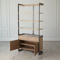 GLOBAL VIEWS ELEMENT ETAGERE - Cabinets & Bar