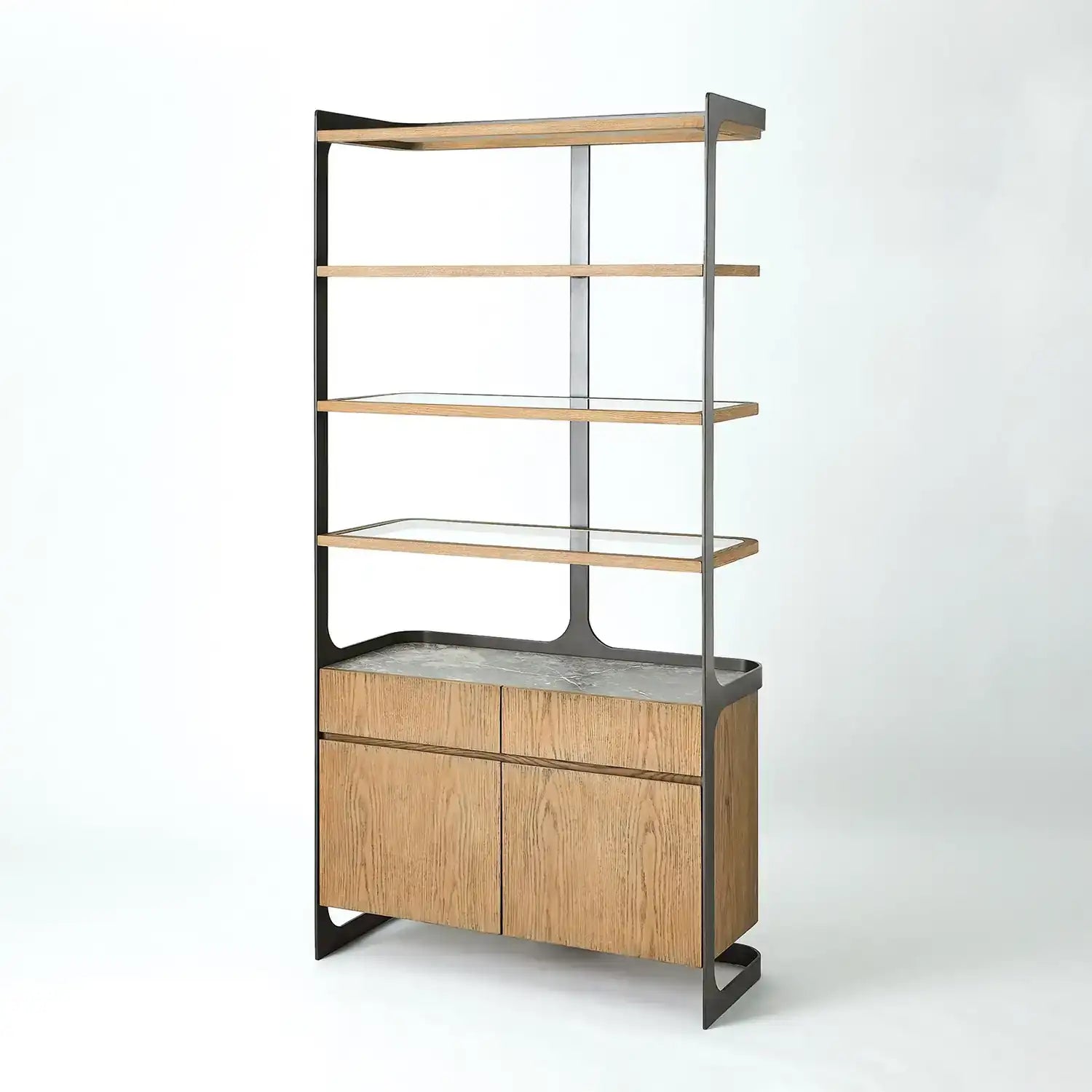 GLOBAL VIEWS ELEMENT ETAGERE - Cabinets & Bar