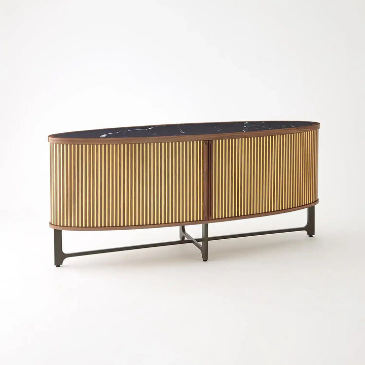 GLOBAL VIEWS CABRIOLET MEDIA CABINET - Cabinets & Bar