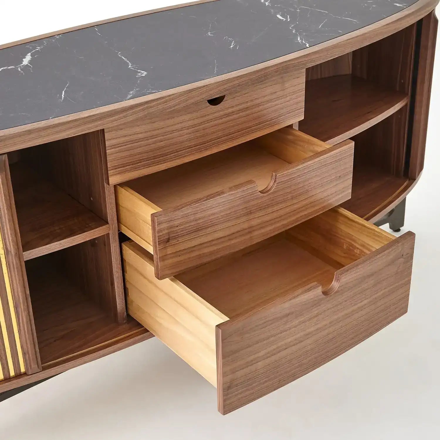 GLOBAL VIEWS CABRIOLET MEDIA CABINET - Cabinets & Bar