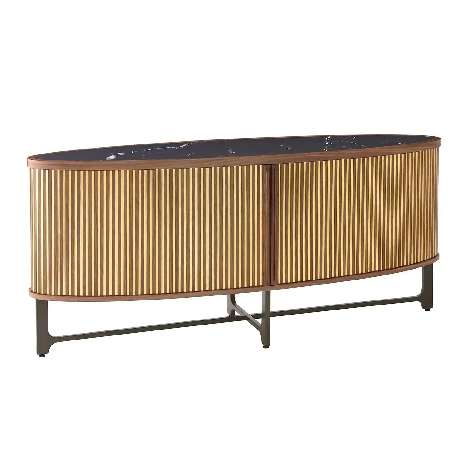 GLOBAL VIEWS CABRIOLET MEDIA CABINET - Cabinets & Bar