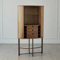 GLOBAL VIEWS CABRIOLET TALL CABINET - Cabinets & Bar