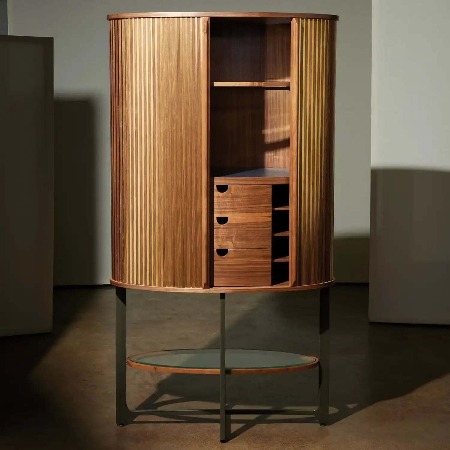 GLOBAL VIEWS CABRIOLET TALL CABINET - Cabinets & Bar