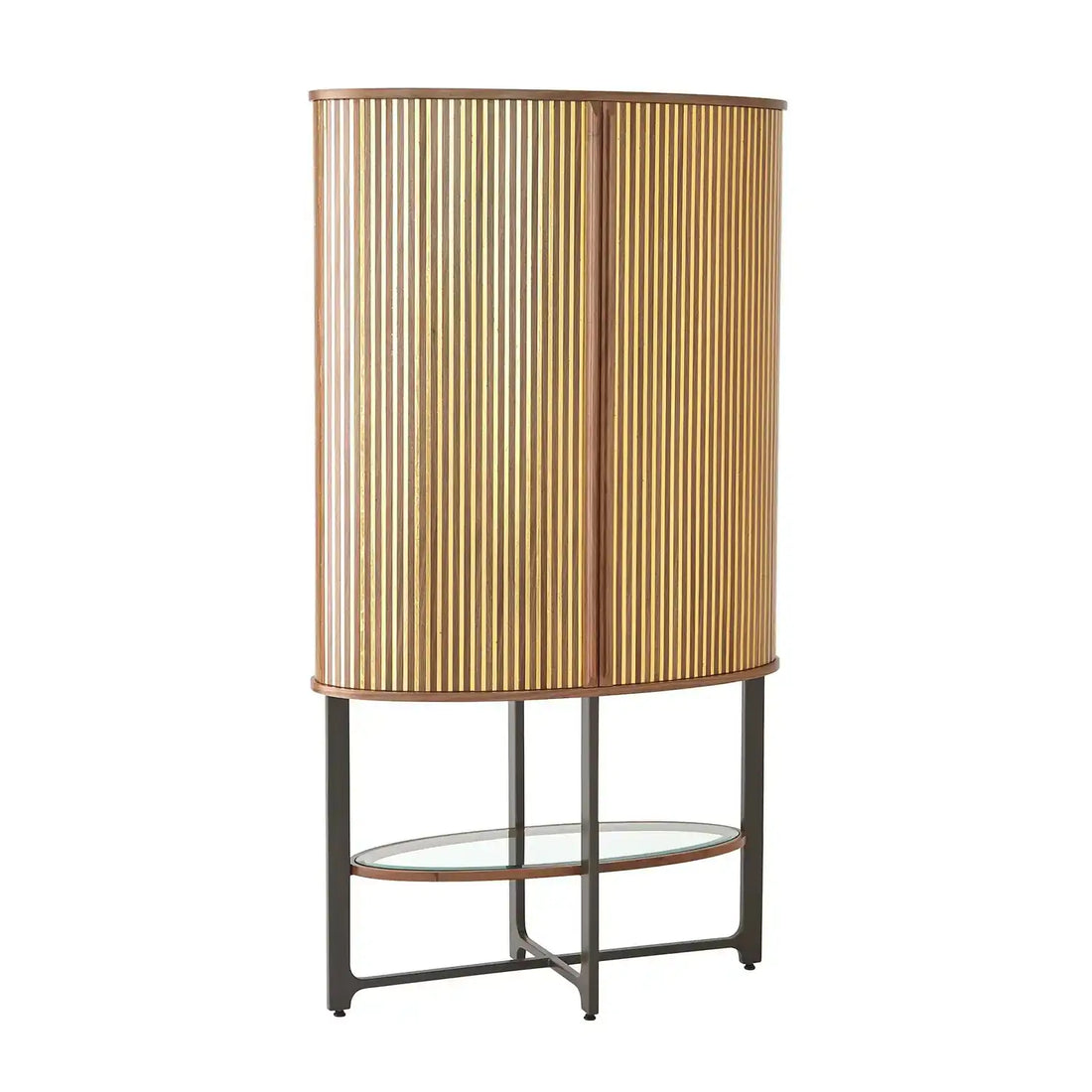 GLOBAL VIEWS CABRIOLET TALL CABINET - Cabinets & Bar