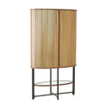 GLOBAL VIEWS CABRIOLET TALL CABINET - Cabinets & Bar