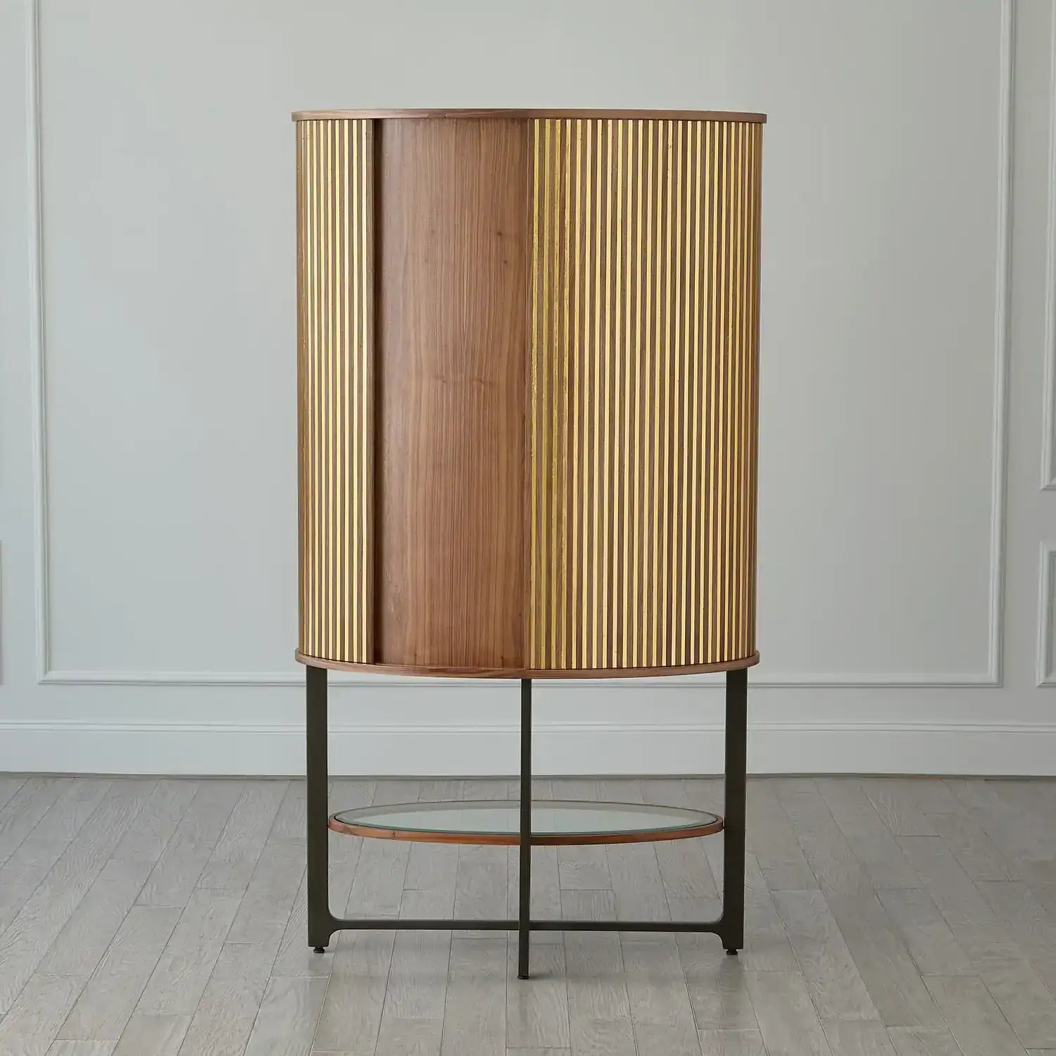 GLOBAL VIEWS CABRIOLET TALL CABINET - Cabinets & Bar