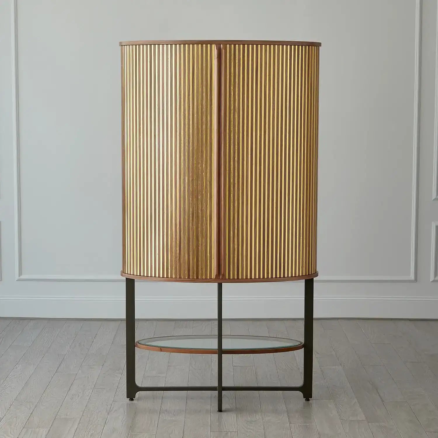 GLOBAL VIEWS CABRIOLET TALL CABINET - Cabinets & Bar