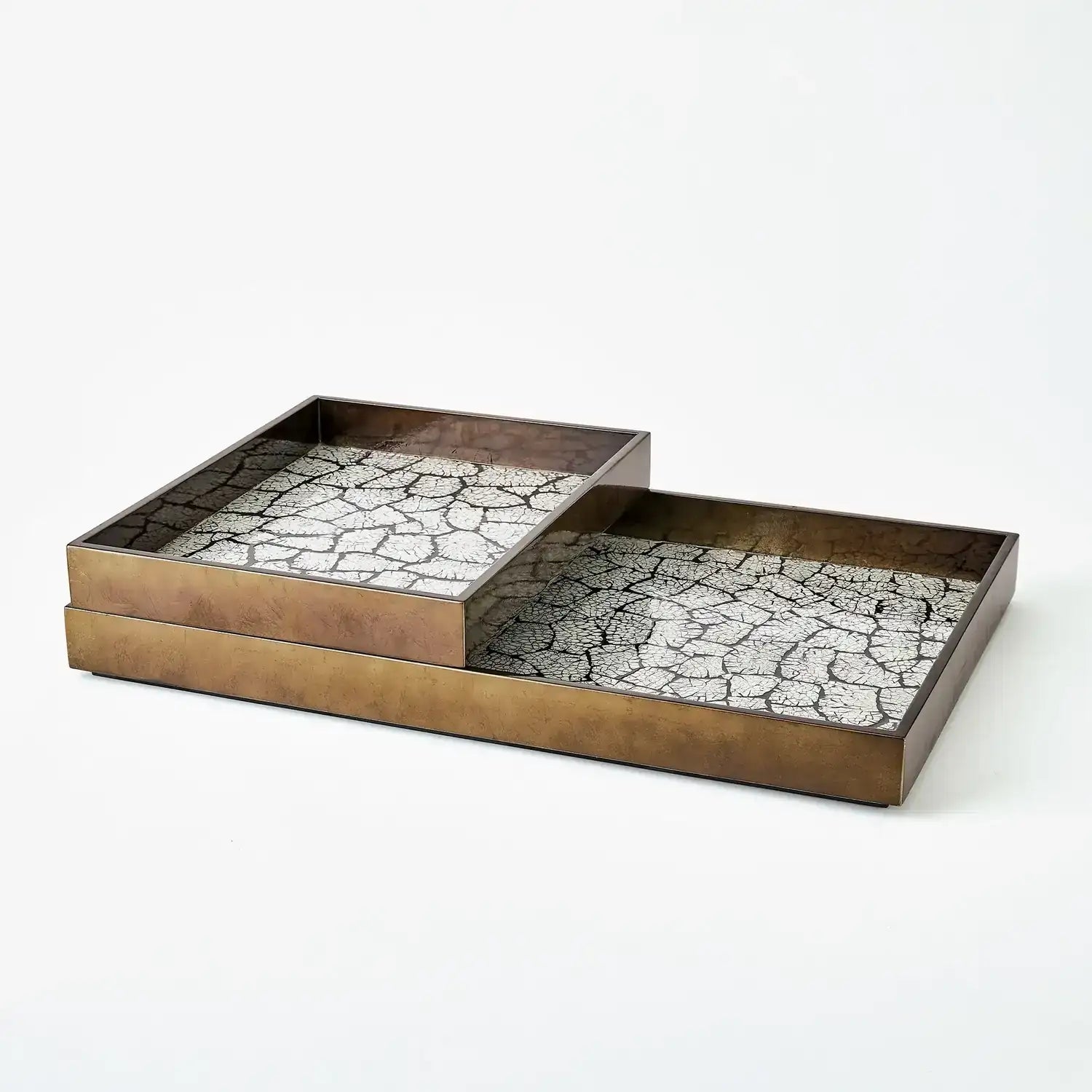 GLOBAL VIEWS EGGSHELL TRAY - Decorative Accents