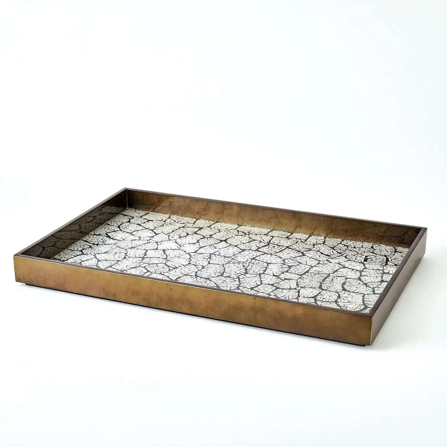 GLOBAL VIEWS EGGSHELL TRAY - Decorative Accents