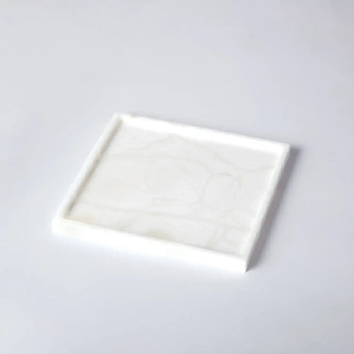 GLOBAL VIEWS ALABASTER SQUARE PLATEAU - Decorative Accents