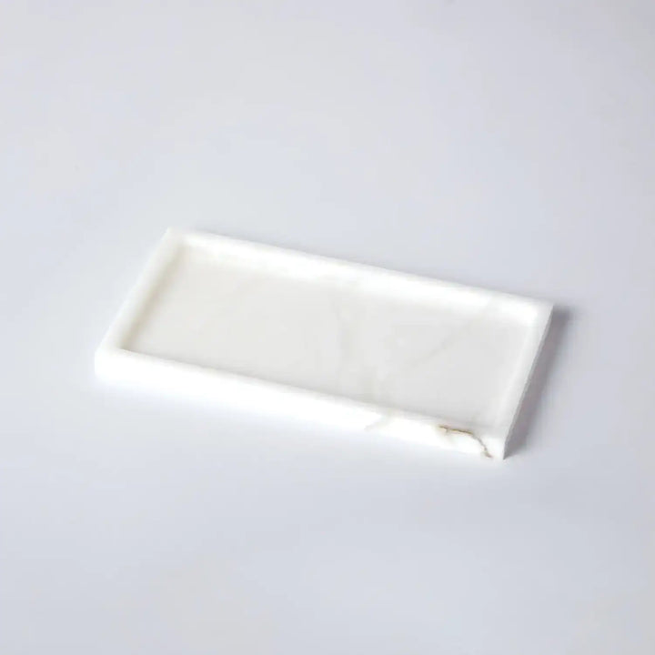 GLOBAL VIEWS ALABASTER RECTANGULAR PLATEAU - Decorative Accents