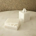 GLOBAL VIEWS ALABASTER TISSUE BOX - Decorative Accents