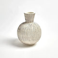 GLOBAL VIEWS FURROW SPHERE VASE - Decorative Accents