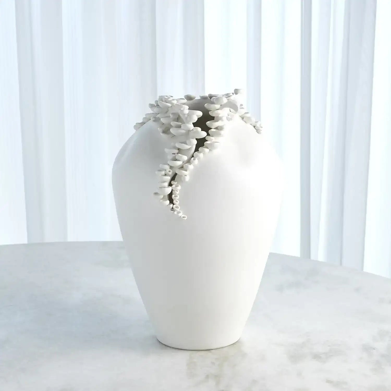 GLOBAL VIEWS CASCADING REEF VASE - Decorative Accents