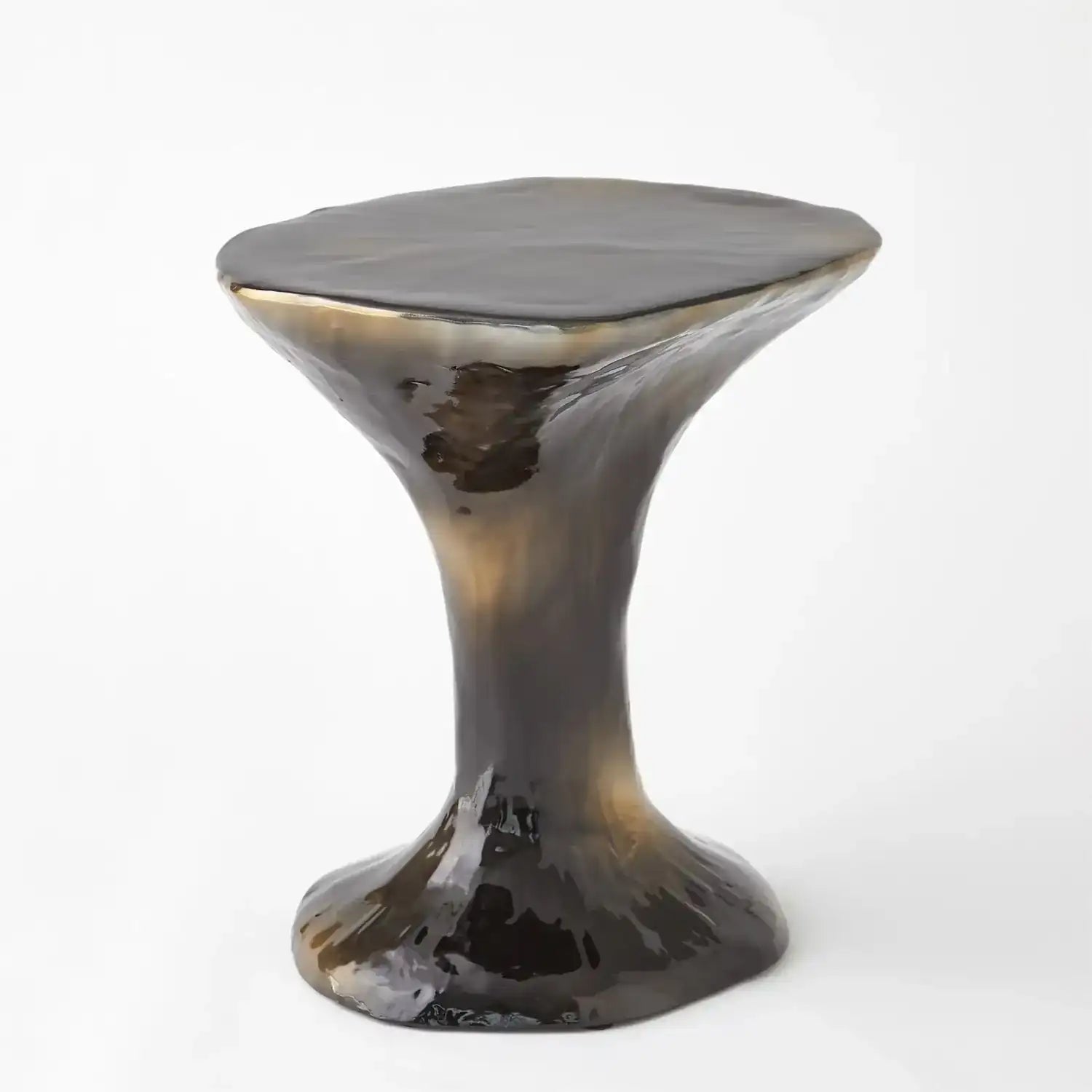 GLOBAL VIEWS PRIMITIVE ACCENT TABLE - Side