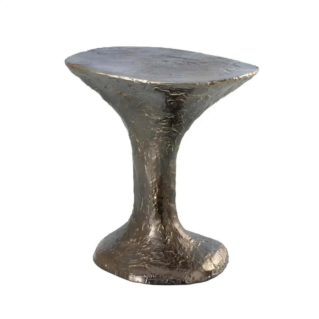 GLOBAL VIEWS PRIMITIVE ACCENT TABLE - Side