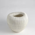 GLOBAL VIEWS BALEEN CACHEPOT - Decorative Accents