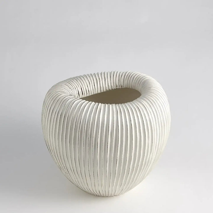 GLOBAL VIEWS BALEEN CACHEPOT - Decorative Accents