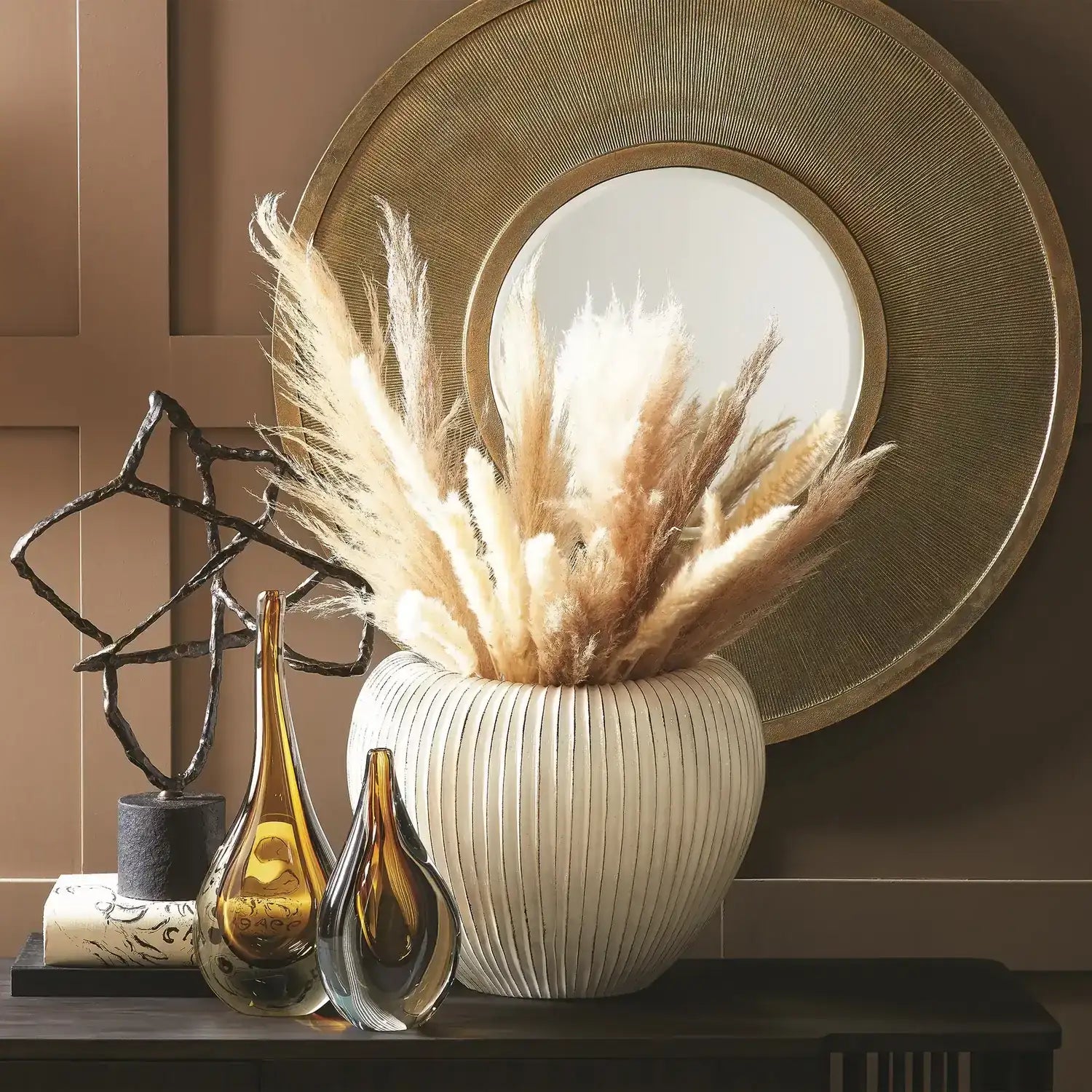 GLOBAL VIEWS BALEEN CACHEPOT - Decorative Accents