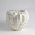GLOBAL VIEWS BALEEN CACHEPOT - Decorative Accents