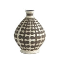 GLOBAL VIEWS INTERLOCK ROUND VASE - Decorative Accents